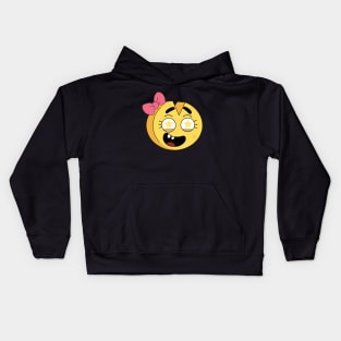 Cheese stars in the eyes ! Kids Hoodie